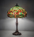 Meyda Lighting Lighting 26" High Tiffany Hanginghead Dragonfly Table Lamp