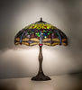 Meyda Lighting Lighting 26" High Tiffany Hanginghead Dragonfly Table Lamp
