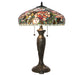 Meyda Lighting Lighting 26" High Tiffany Peony Table Lamp