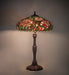 Meyda Lighting Lighting 26" High Tiffany Peony Table Lamp