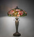 Meyda Lighting Lighting 26" High Tiffany Peony Table Lamp