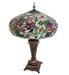 Meyda Lighting Lighting 26" High Tiffany Peony Table Lamp