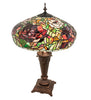 Meyda Lighting Lighting 26" High Tiffany Peony Table Lamp