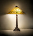 Meyda Lighting Lighting 27" High Diamond Band Mission Table Lamp