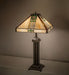 Meyda Lighting Lighting 27" High Pasadena Rose Table Lamp