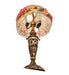 Meyda Lighting Lighting 27" High Puffy Butterfly & Flowers Table Lamp