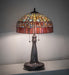 Meyda Lighting Lighting 27" High Tiffany Candice Table Lamp