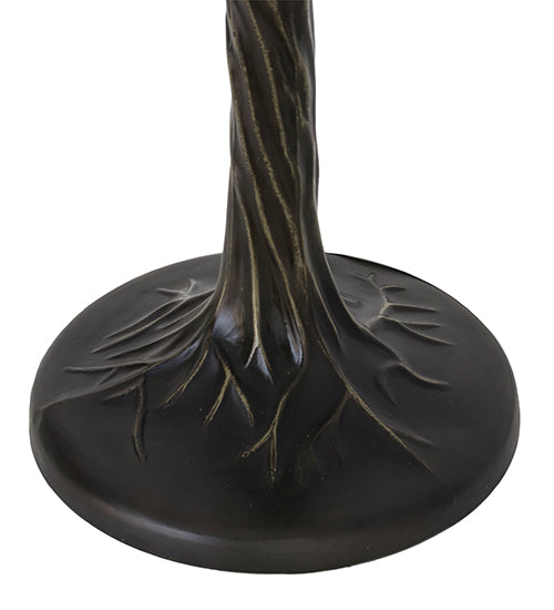 Meyda Lighting Lighting 27" High Tiffany Hanging Head Dragonfly Table Lamp
