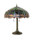 Meyda Lighting Lighting 27" High Tiffany Hanging Head Dragonfly Table Lamp