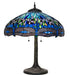 Meyda Lighting Lighting 27" High Tiffany Hanginghead Dragonfly Table Lamp