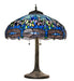 Meyda Lighting Lighting 27" High Tiffany Hanginghead Dragonfly Table Lamp