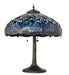 Meyda Lighting Lighting 27" High Tiffany Hanginghead Dragonfly Table Lamp