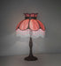 Meyda Lighting Lighting 28" High Annabelle Fringed Table Lamp
