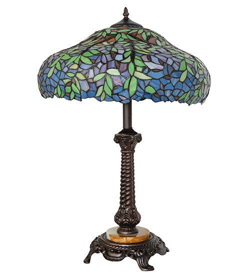 Meyda Lighting Lighting 28" High Duffner & Kimberly Laburnum Table Lamp