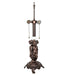 Meyda Lighting Lighting 28" High Fabric & Fringe Persian Table Lamp