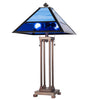 Meyda Lighting Lighting 28" High Split Mission Table Lamp