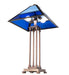 Meyda Lighting Lighting 28" High Split Mission Table Lamp