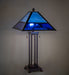 Meyda Lighting Lighting 28" High Split Mission Table Lamp