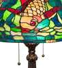 Meyda Lighting Lighting 28" High Tiffany Koi Table Lamp