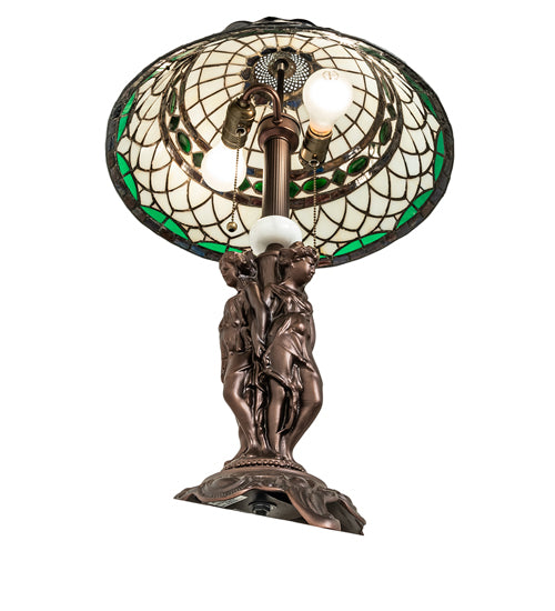 Meyda Lighting Lighting 28" High Tiffany Roman Table Lamp