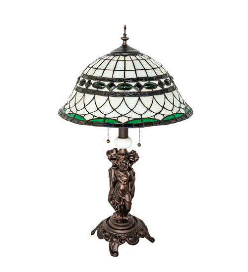 Meyda Lighting Lighting 28" High Tiffany Roman Table Lamp