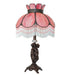 Meyda Lighting Lighting 30" High Anabelle Three Graces Fringed Table Lamp
