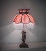 Meyda Lighting Lighting 30" High Anabelle Three Graces Fringed Table Lamp