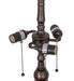 Meyda Lighting Lighting 31" High Duffner & Kimberly Hollyhock Table Lamp