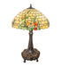 Meyda Lighting Lighting 31" High Duffner & Kimberly Hollyhock Table Lamp