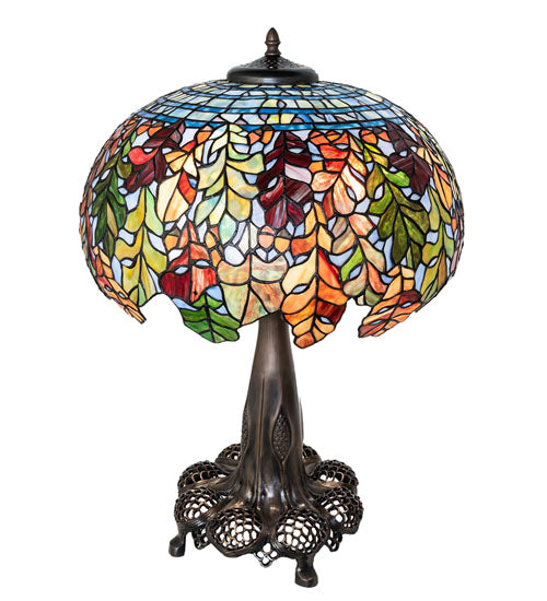 Meyda Lighting Lighting 31" High Leaf Table Lamp
