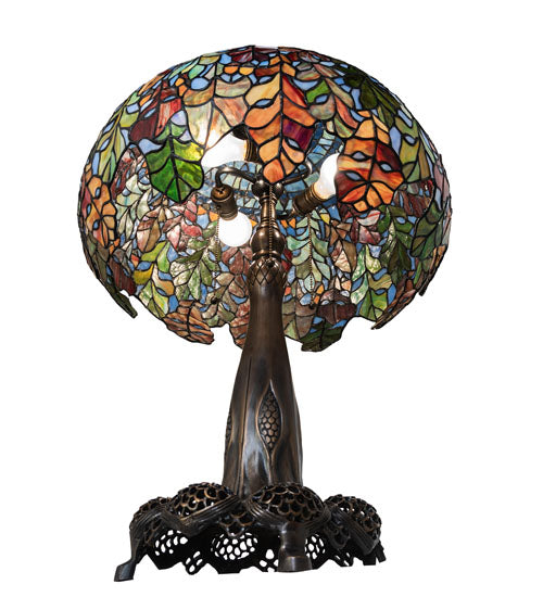Meyda Lighting Lighting 31" High Leaf Table Lamp