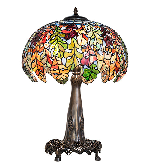 Meyda Lighting Lighting 31" High Leaf Table Lamp