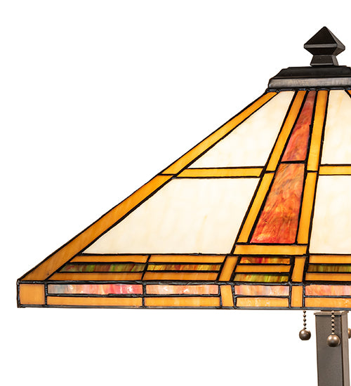 Meyda Lighting Lighting 31" High Prairie Straw Buffet Lamp
