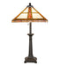 Meyda Lighting Lighting 31" High Prairie Straw Buffet Lamp
