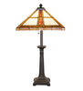 Meyda Lighting Lighting 31" High Prairie Straw Buffet Lamp