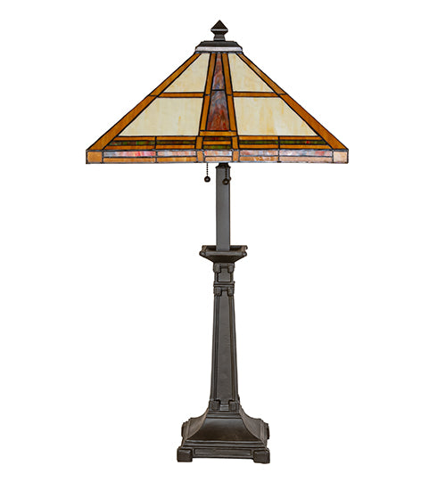 Meyda Lighting Lighting 31" High Prairie Straw Buffet Lamp