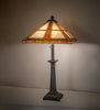 Meyda Lighting Lighting 31" High Prairie Straw Buffet Lamp