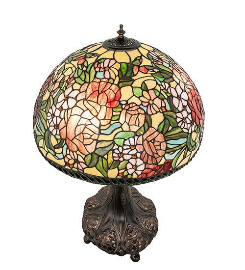 Meyda Lighting Lighting 31" High Romance Rose Table Lamp