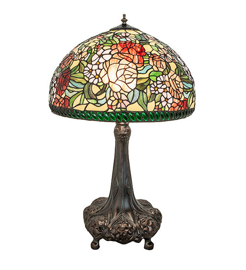 Meyda Lighting Lighting 31" High Romance Rose Table Lamp