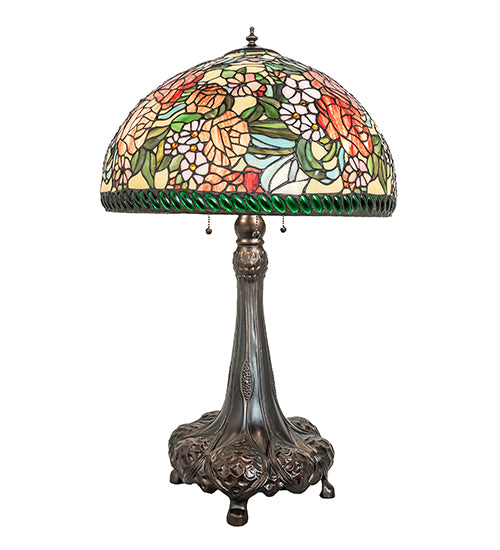 Meyda Lighting Lighting 31" High Romance Rose Table Lamp