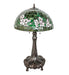 Meyda Lighting Lighting 31" High Tiffany Banded Dogwood Table Lamp