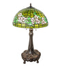 Meyda Lighting Lighting 31" High Tiffany Banded Dogwood Table Lamp