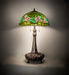 Meyda Lighting Lighting 31" High Tiffany Banded Dogwood Table Lamp