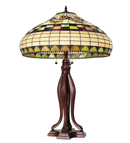 Meyda Lighting Lighting 31" High Tiffany Edwardian Table Lamp
