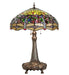 Meyda Lighting Lighting 31" High Tiffany Hanginghead Dragonfly Table Lamp