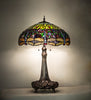 Meyda Lighting Lighting 31" High Tiffany Hanginghead Dragonfly Table Lamp