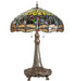 Meyda Lighting Lighting 31" High Tiffany Hanginghead Dragonfly Table Lamp