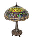 Meyda Lighting Lighting 31" High Tiffany Hanginghead Dragonfly Table Lamp
