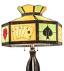 Meyda Lighting Lighting 32.5" High Poker Face Table Lamp