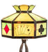 Meyda Lighting Lighting 32.5" High Poker Face Table Lamp